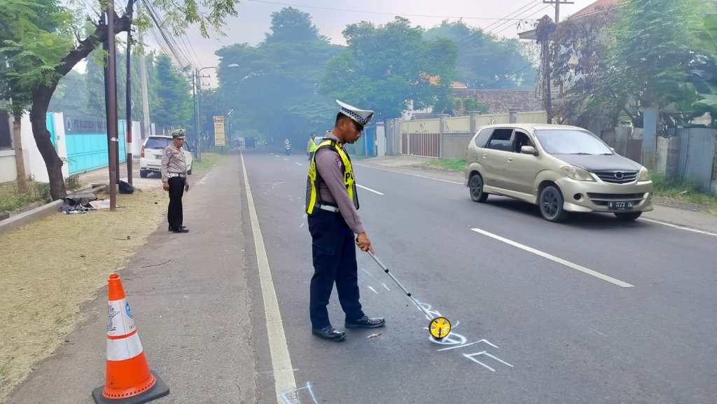 Kendaraan Adu Banteng di Wonorejo, Pemotor Asal Gadingrejo&nbsp;Tewas