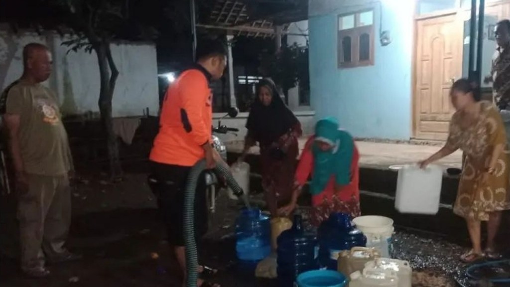 Ratusan Warga Desa Wangkal Kekurangan Air Di Musim&nbsp;Hujan