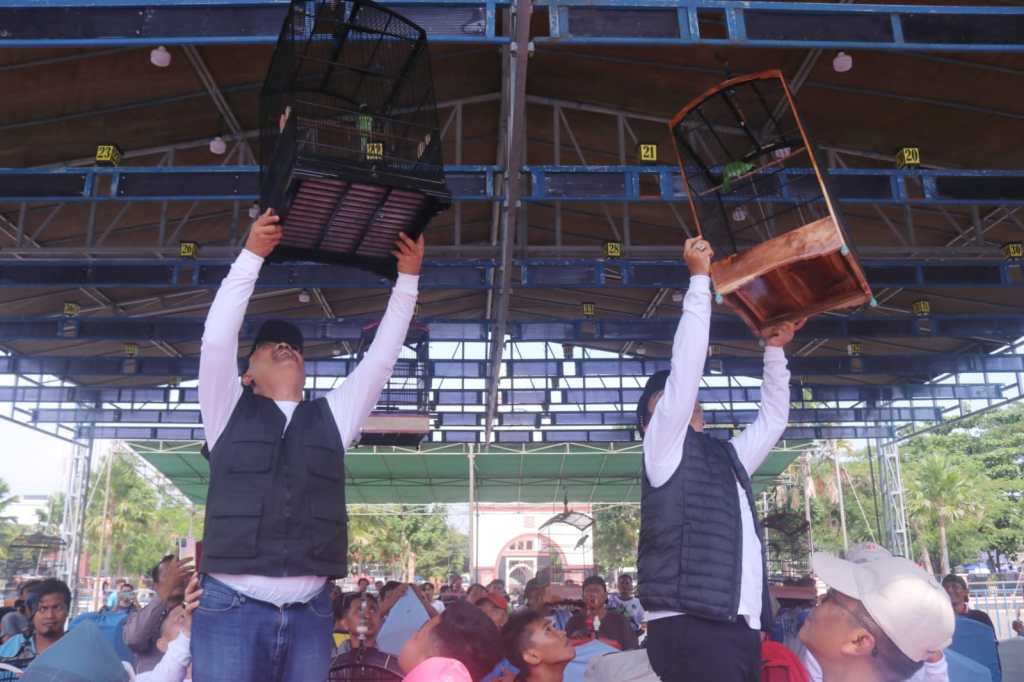 Ratusan Kicau Mania Ramaikan Lomba dan Pameran Burung Wali Kota Pasuruan Cup