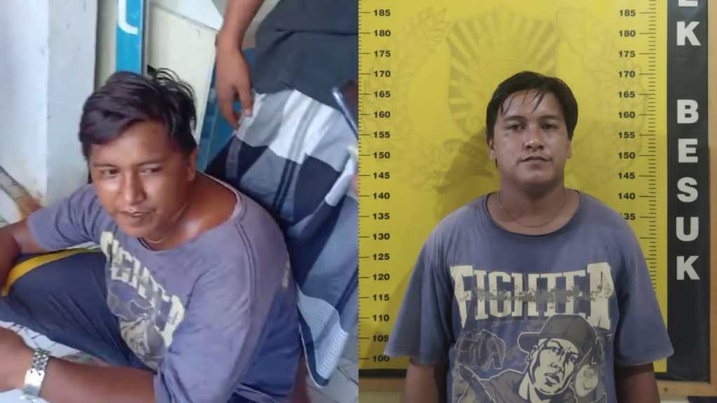 Pemuda Pakuniran Gagal Kabur dan Ditangkap Warga, Usai Mencuri di Alasnyiur