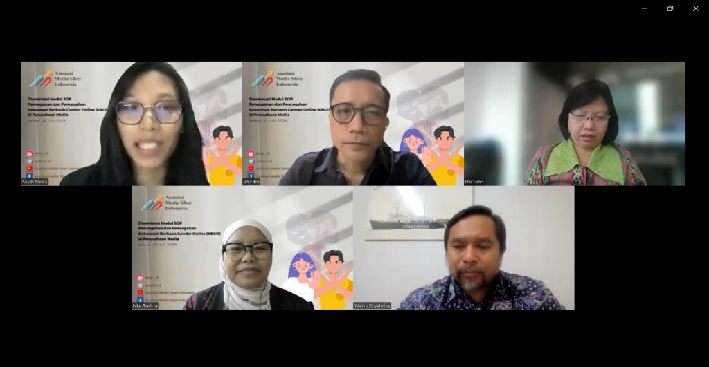 Lindungi Jurnalis dan Staf dari Kekerasan Berbasis Gender&nbsp;Online!