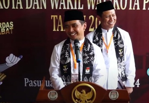 KPU Tetapkan Adi Wibowo-M. Nawawi Calon Tunggal Pilwali Kota&nbsp;Pasuruan