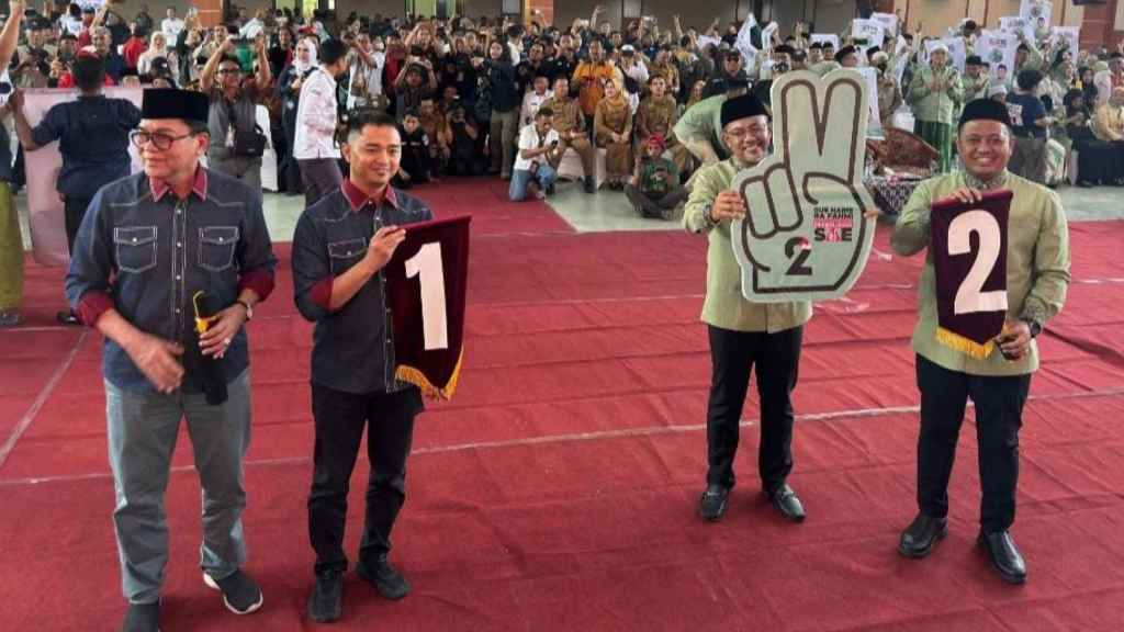 Dua Paslon Dapatkan Nomor Urut, Resmi Bertarung di Pilbup&nbsp;Probolinggo