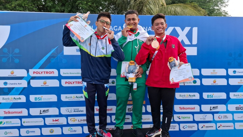 Atlet Selam Asal Kabupaten Pasuruan Sumbang Emas untuk Jatim di PON XXI