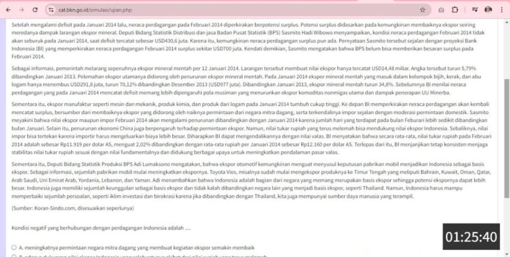 Link Simulasi CAT CPNS 2024 Lengkap Cara Aksesnya, Belajar Bareng!